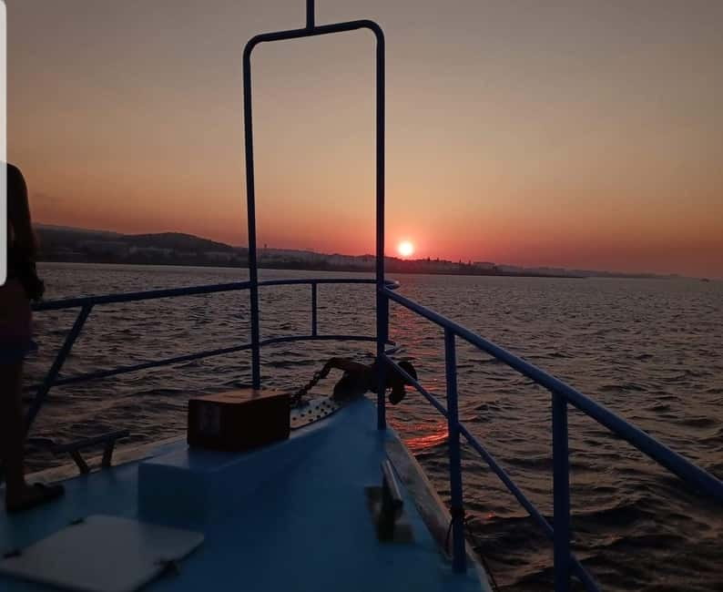 Protaras Blue Lagoon Sunset Tour with Pizza & Champagne - Fig Tree Bay and Konnos Beach from the water