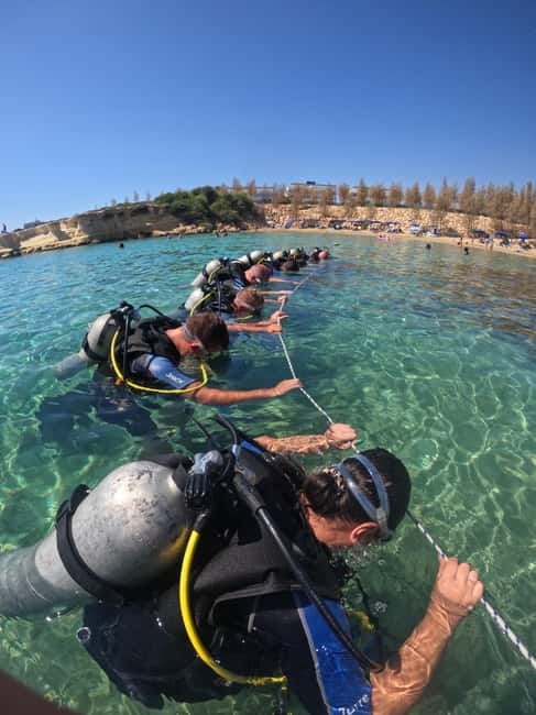 Protaras: Discover Scuba Diving (For Beginners) - What the first minutes underwater feel like