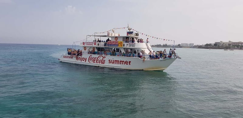 Protaras: Famagusta, Blue Lagoon and Turtle Cove Boat Trip - The Famagusta view from the sea