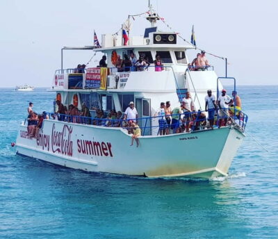 Famagusta, Blue Lagoon and Turtle Cove Boat Trip