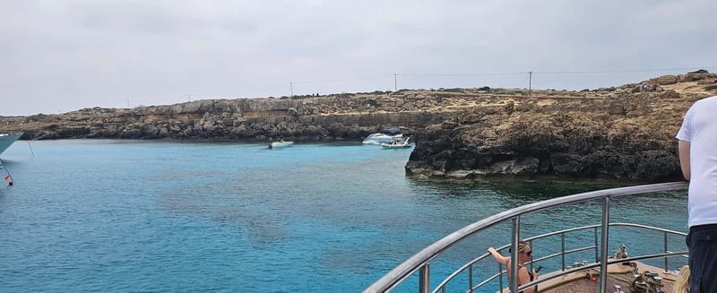 Protaras: Medusa Chill-Out Cruise to Blue Lagoon & Sea Caves - Blue Lagoon gives you a real half-hour in the water