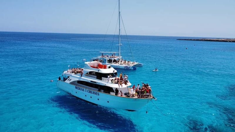 Protaras: Medusa Chill-Out Cruise to Blue Lagoon & Sea Caves - Turtle Bay and responsible wildlife watching