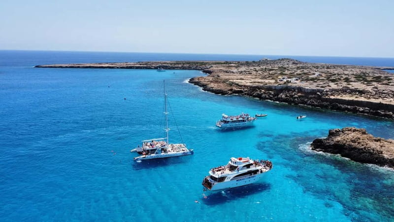 Protaras: Medusa Chill-Out Cruise to Blue Lagoon & Sea Caves - What the cruise costs and what you get