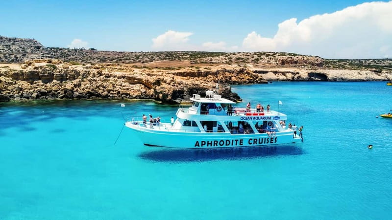 Protaras: Turtle Cove & Blue Lagoon Cruise - Blue Lagoon: the first 30-minute swim