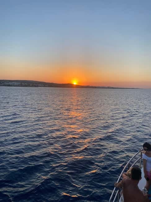 Protaras: Turtle Cove & Blue Lagoon Sunset Cruise - What the $35 cruise is really offering