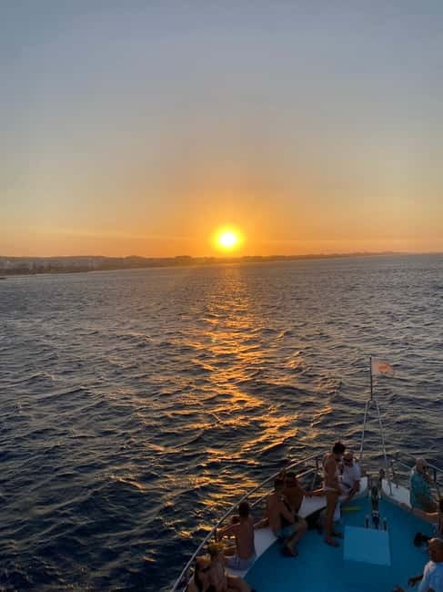 Protaras: Turtle Cove & Blue Lagoon Sunset Cruise - The Blue Lagoon at the best time of day