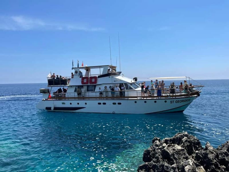 Protaras: Waterworld Turtle Cove Cruise with Swim Stops - Key points to know before you book
