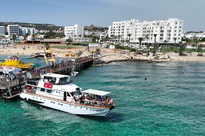 Protaras: Waterworld Value Cruise. 3 Swim Stops & slide! - Food, drinks, music, and the onboard mood