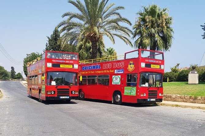 Red Bus Varosha experience in English from Ayia Napa, Protaras - The red double-decker ride from Ayia Napa and Protaras