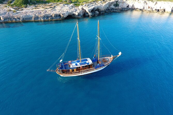San Antonio Crystal Sea Cruise from Protaras - First swim stop at Derynia Bay