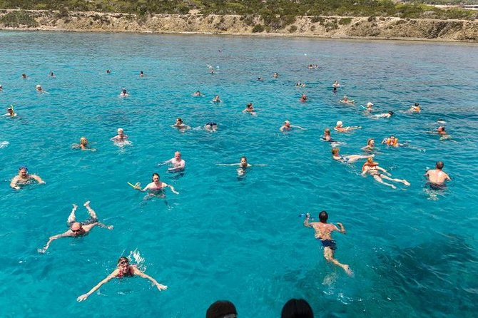 Sea Star Blue Lagoon Round Trip Cruise from Latchi - Akamas, the Baths of Aphrodite, and St. George Island