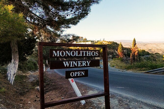 Shared Monolithos Boutique Winery Tour - The value of a $18.06 tasting