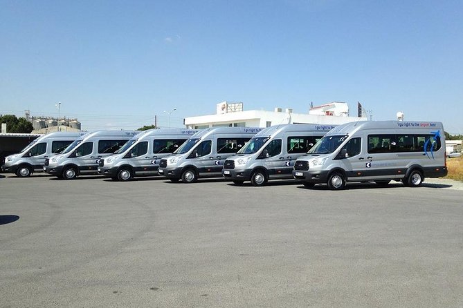 Shared shuttle transfer from Hotels to Paphos Airport - A low-cost ride to Paphos Airport