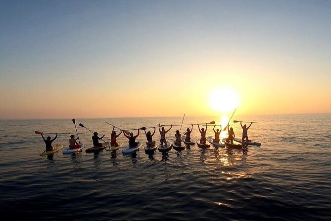Sunrise SUP at Protaras, Green Bay - Getting ready for a 5:30 a.m. meeting