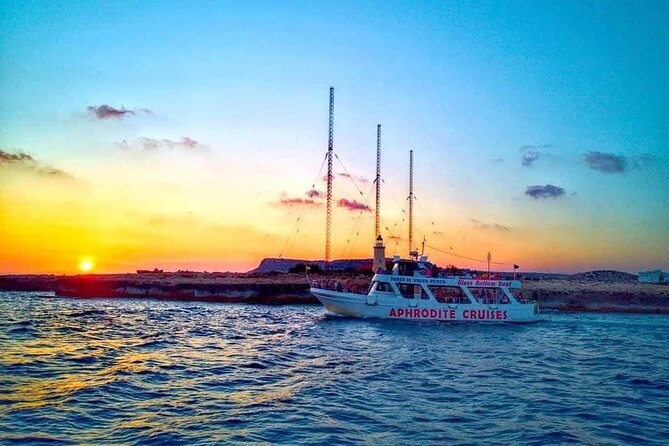 Sunset Boat Trip to Cape Greco and Blue Lagoon - Key points at a glance