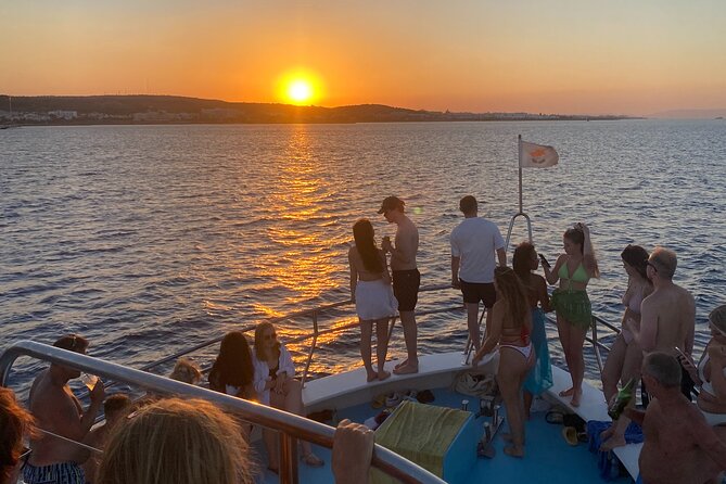 Sunset Boat Trip to Cape Greco and Blue Lagoon - Setting off from Protaras Pier