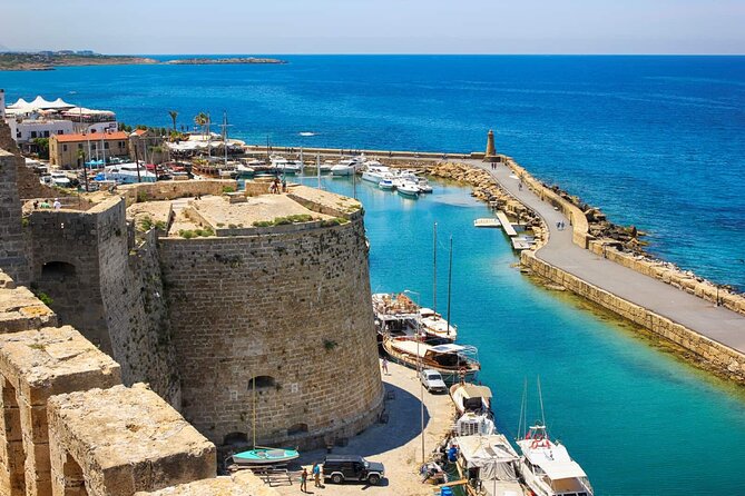 Tour to Kyrenia - St. Hilarion and Bellapais Abbey from Paphos - Kyrenia Castle and the harbor hour