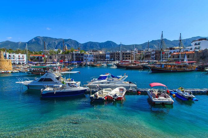 Tour to Kyrenia - St. Hilarion and Bellapais Abbey from Paphos - Bellapais Abbey above the coast