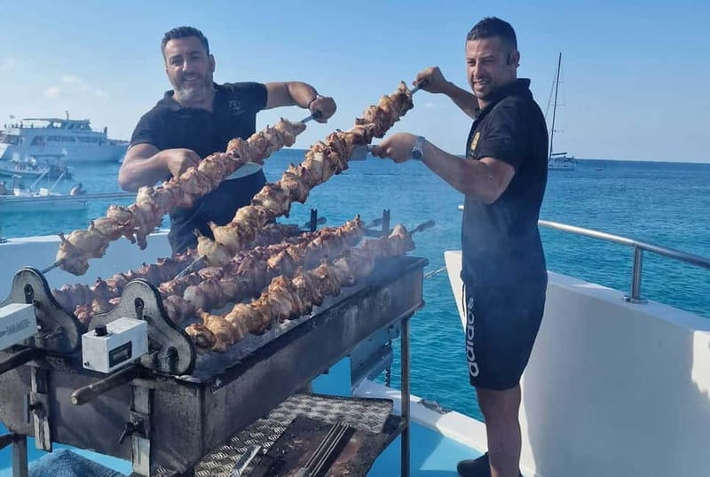 Transfers: Paphos to Latchi, BBQ & Waterslide Cruise - Leaving Latchi on the Nafsika II