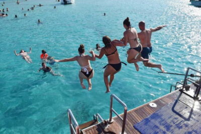 Transfers: Paphos to Latchi, BBQ & Waterslide Cruise