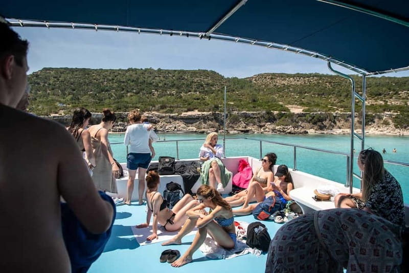 Transfers: Paphos to Latchi, BBQ & Waterslide Cruise - BBQ, fruit, wine, and the onboard bar