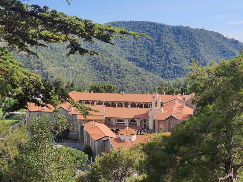 Troodos Villages and Kykkos Monastery from Paphos in Polish - Tzelefos Bridge and a short mountain breakfast