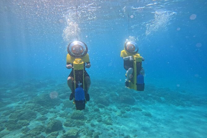 Undersea Scooters - What you are likely to see below the surface