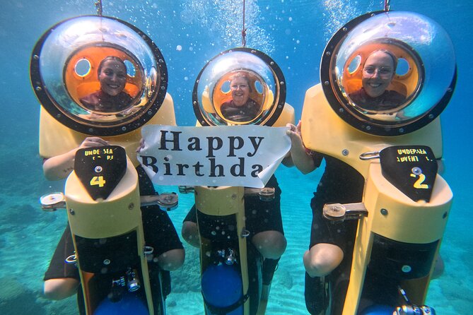 Undersea Scooters - Why the small group and staff support matter