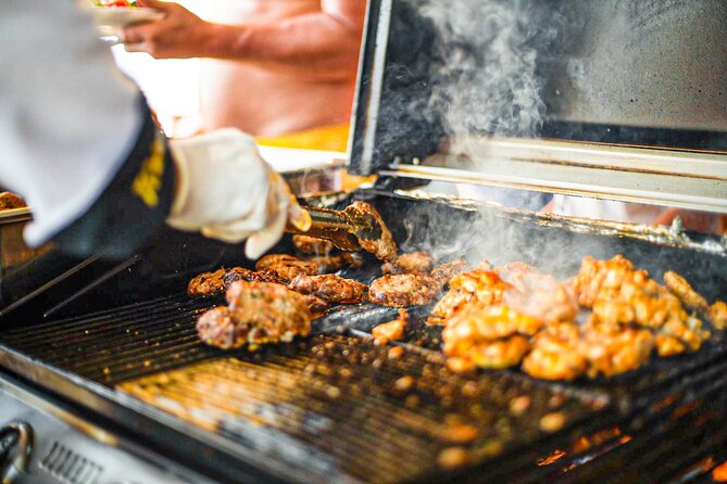 Wave Dancer Half Day BBQ Cruise - All Inclusive - Sailing toward Coral Bay