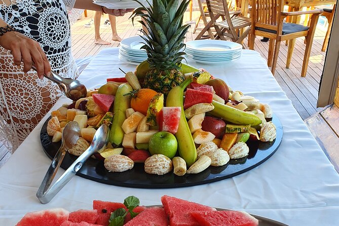 Wave Dancer Half Day BBQ Cruise - All Inclusive - The swimming stop and water equipment