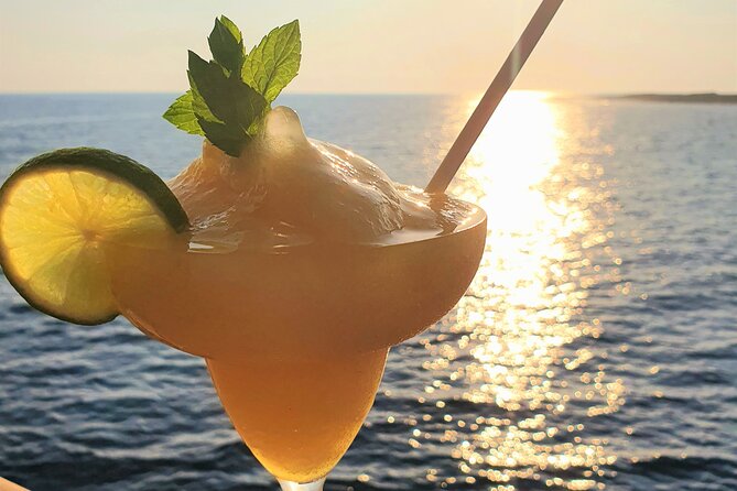 Wave Dancer Sunset BBQ Cruise - Leaving Paphos Harbour at 5:30 pm