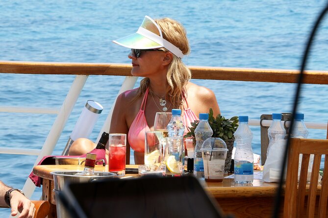Wave Dancer Sunshine Full Day Cruise - All Inclusive - Cruising toward St George Island and the Akamas area