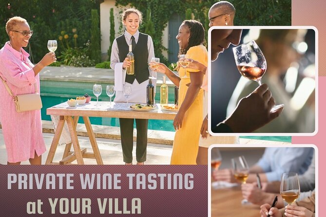 wine tasting at your villa - A Cyprus wine evening without leaving your villa