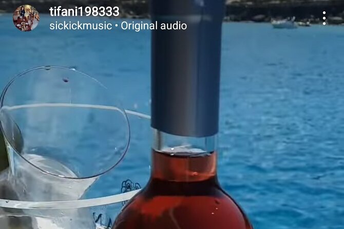 Wine tasting on-board the Demetris Chara BBQboat BlueLagoon tours - Who will enjoy this most