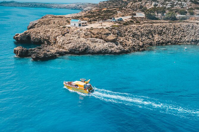 Yellow Boat Cruises: Morning Family Blue Lagoon & Turtle Cruise - Cape Greco, Konnos Beach, and the rocky coast