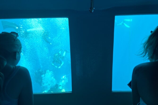 Yellow Semi Submarine Mini Cruise with a Swim Stop - The 20-minute swim and snorkel stop